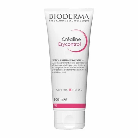 Заспокійливий крем для обличчя BioDerma Crealine Erycontrol для ослабленої шкіри 100 мл: ціни та характеристики