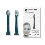 Oromed Oro-Brush, сменные насадки для звуковой зубной щетки Green, 2 шт.: цены и характеристики