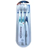 SENSODYNE Gentle Care Soft - Triopack 1×3 шт, зубна щітка