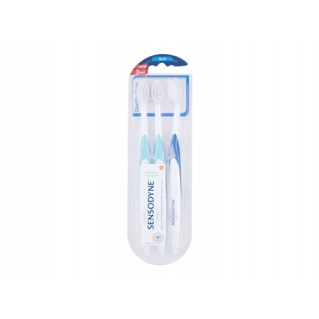 SENSODYNE Gentle Care Soft - Triopack 1×3 шт, зубная щетка: цены и характеристики
