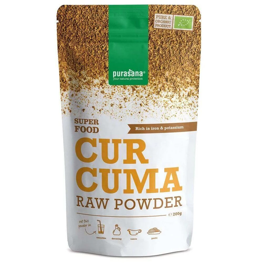 Purasana Super Food Turmeric Powder Bio 200g: цены и характеристики
