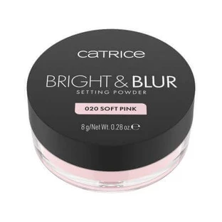 Пудра рассыпчатая, 020 Soft Pink, Bright & Blur Setting Powder, 9 г, Catrice