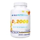 Allnutrition D3 2000, вітамін D 50 мкг, 200 капсул