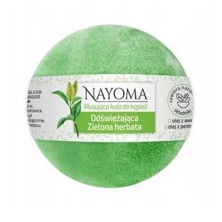 Nayoma Іскристий освіжаючий зелений чай для ванн Nayoma Sparkling bath ball, 130 г