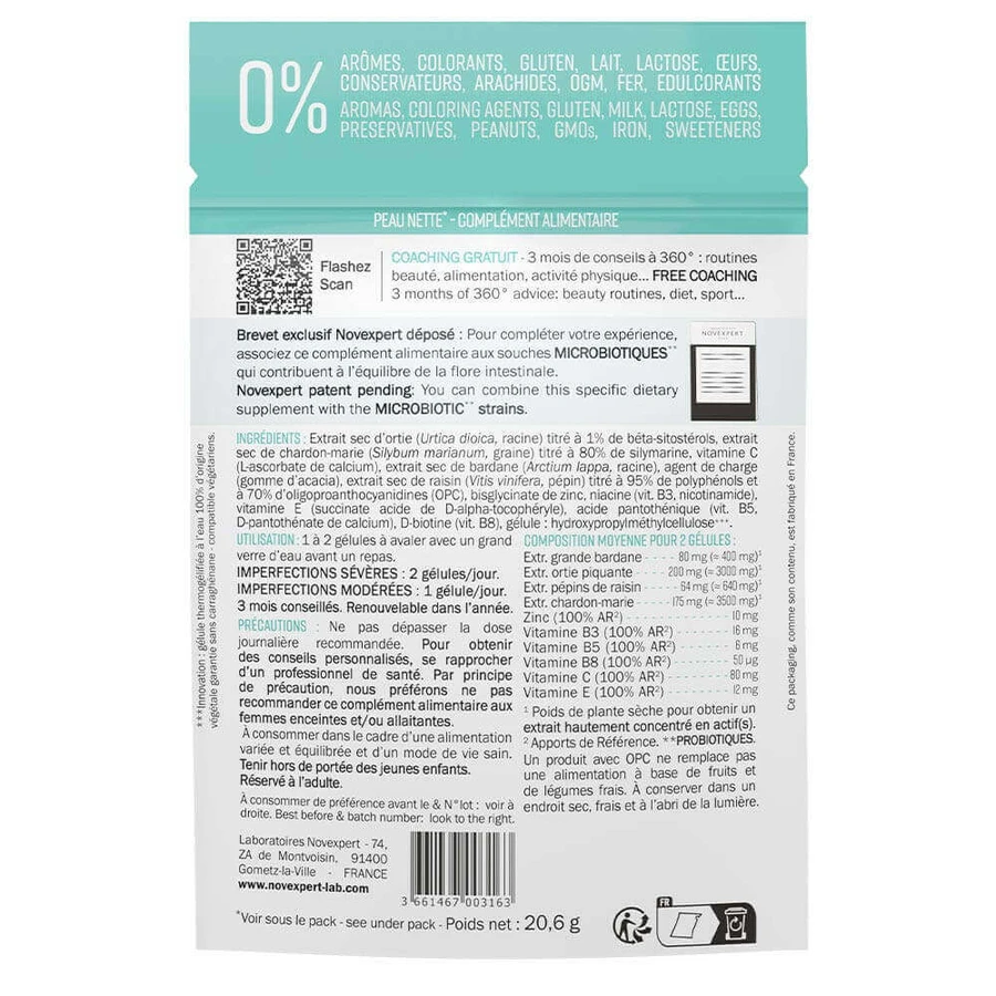 Novexpert Pelle Nettissima 42 капсули: ціни та характеристики