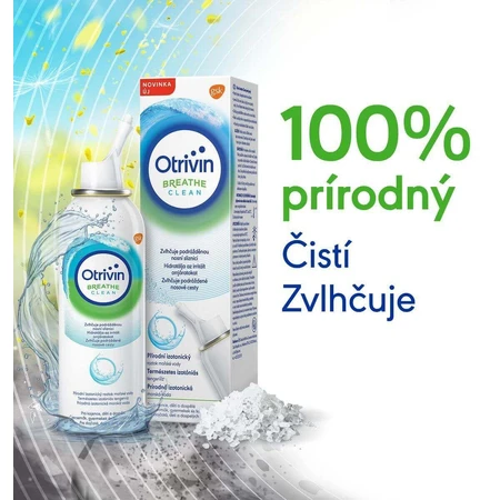 Ізотонічна морська вода Otrivin Breathe Clean для очищення носа 100 мл: ціни та характеристики