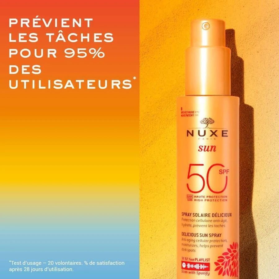 Nuxe Спрей-помадка SPF50 50мл: ціни та характеристики