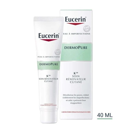 Eucerin Dermopure K10 Регенеруючий догляд для шкіри з плямами 40мл: ціни та характеристики