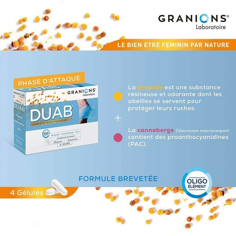 Granions Duab 20 Geluli: цены и характеристики