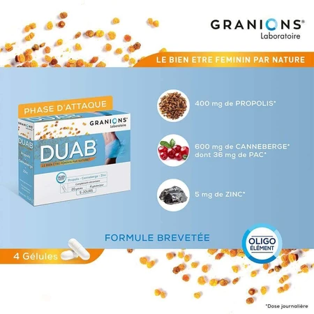 Granions Duab 20 Geluli: цены и характеристики