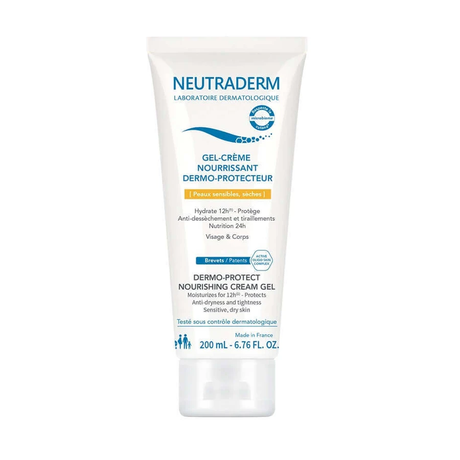 Neutraderm Питательный дермозащитный гель-крем для сухой кожи 200 мл: цены и характеристики
