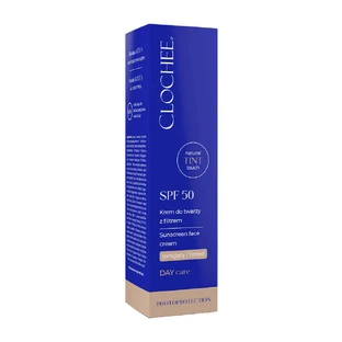 Clochee, тонізуючий крем для обличчя з SPF 50, 50 мл