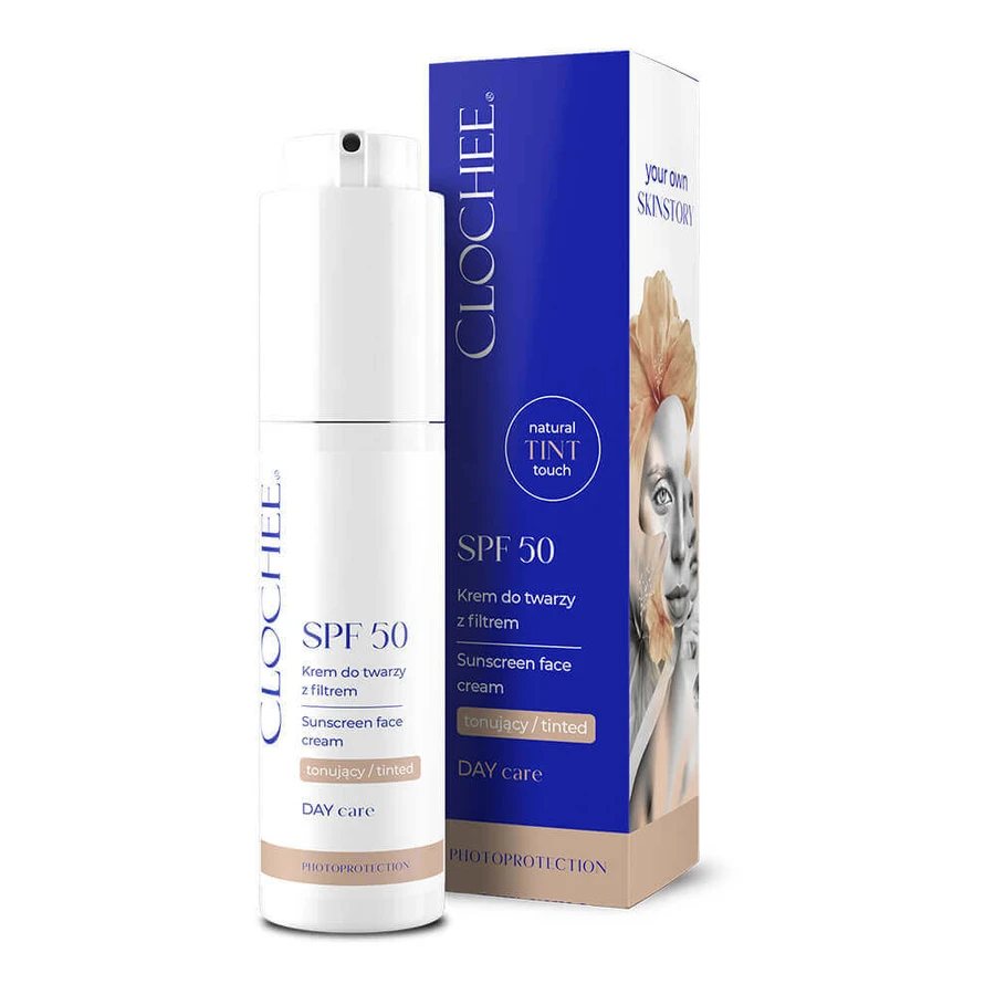 Clochee, тонізуючий крем для обличчя з SPF 50, 50 мл: ціни та характеристики