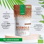 Органічний порошок ацероли Purasana Super Food 100г: ціни та характеристики