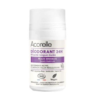 Acorelle Дезодорант рулонний 24 години Peaux Sensibles Bio Certifié Sensitive Skin 50 мл