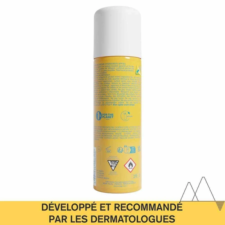 Сухий спрей Uriage Bariésun Spf50+ для чутливої шкіри 200 мл Uriage Bariésun Spf50+ Сухий спрей для чутливої шкіри 200 мл: ціни та характеристики