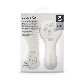 Набір щітка Suavinex + гребінець для новонароджених