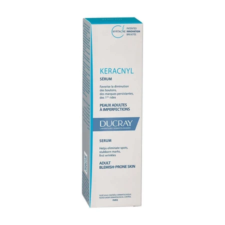 Ducray Keracnyl Serum Взрослая кожа с несовершенствами 30 мл: цены и характеристики
