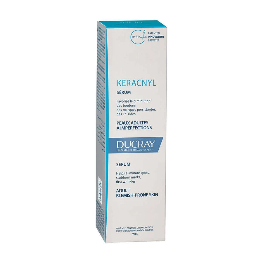 Ducray Keracnyl Serum Взрослая кожа с несовершенствами 30 мл: цены и характеристики