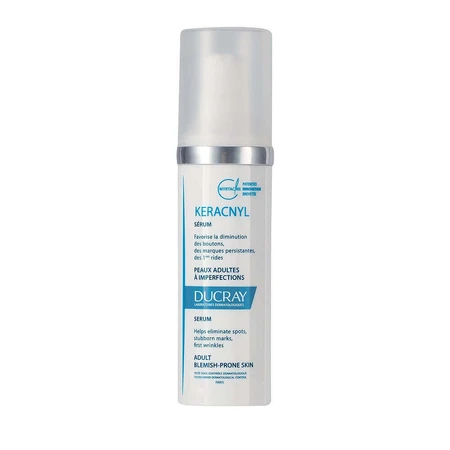 Ducray Keracnyl Serum Взрослая кожа с несовершенствами 30 мл: цены и характеристики