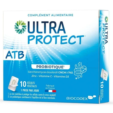 Пробіотик Biocodex Ultra Protect ATB 10 капсул: ціни та характеристики