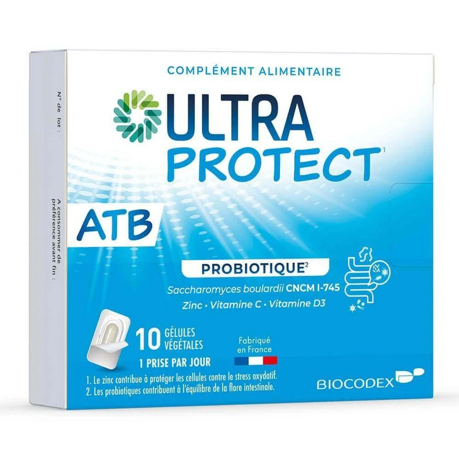 Пробіотик Biocodex Ultra Protect ATB 10 капсул: ціни та характеристики