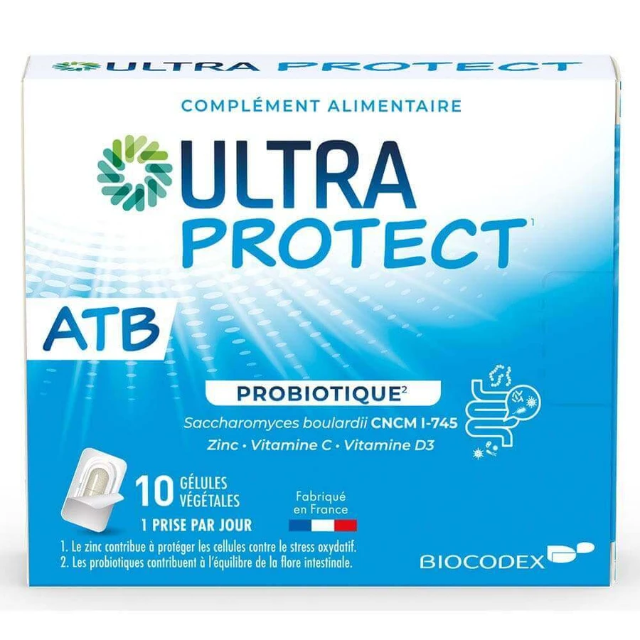 Пробіотик Biocodex Ultra Protect ATB 10 капсул: ціни та характеристики