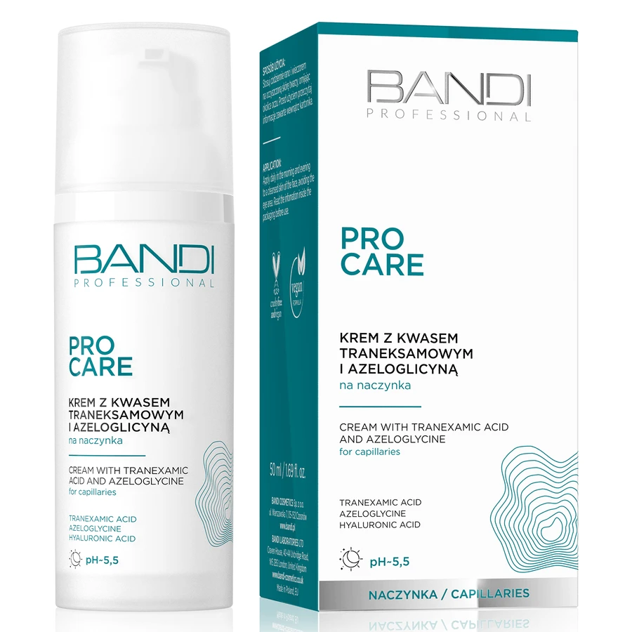 Bandi PRO Care, крем з транексамовою кислотою та азелогліцином, 50 мл: ціни та характеристики