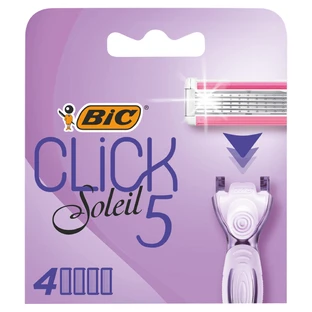 BIC Click 5 Soleil, змінні картриджі, 4 штуки