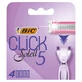 BIC Click 5 Soleil, ΡΠΌΠ΅Π½Π½ΡΠ΅ ΠΊΠ°ΡΡΡΠΈΠ΄ΠΆΠΈ, 4 ΡΡΡΠΊΠΈ