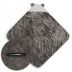Babymatex, ковдра з мікрофібри з капюшоном для переноски Koala Muslin, 95 см x 95 см, чорна: ціни та характеристики