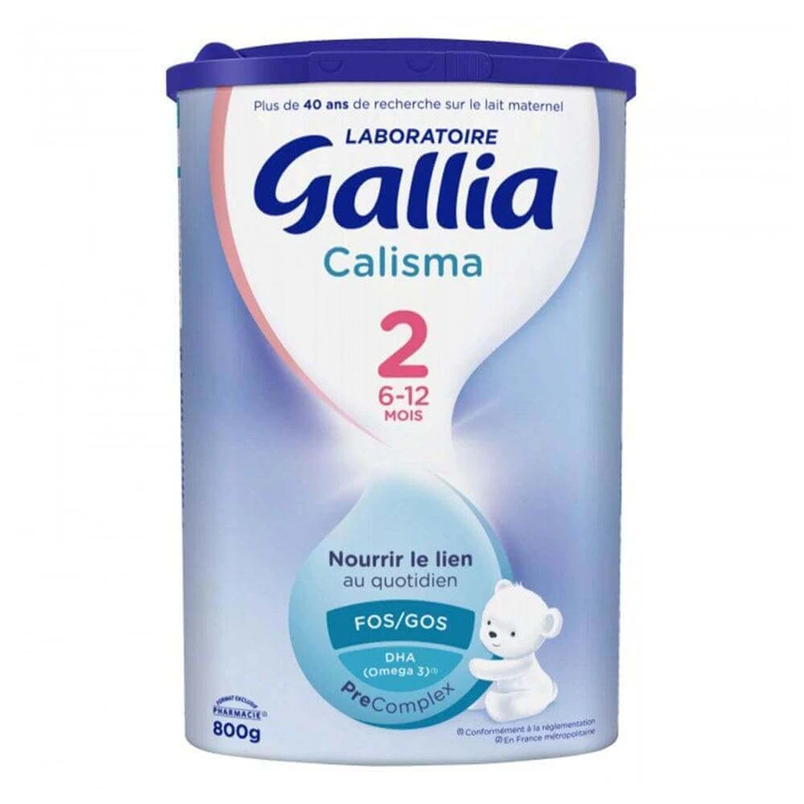 Gallia Calisma 2 Молочный порошок 6-12 месяцев 800 г: цены и характеристики