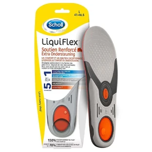 Чоловічі устілки Scholl LiquiFlex з посиленою підтримкою, розмір 41-46.5