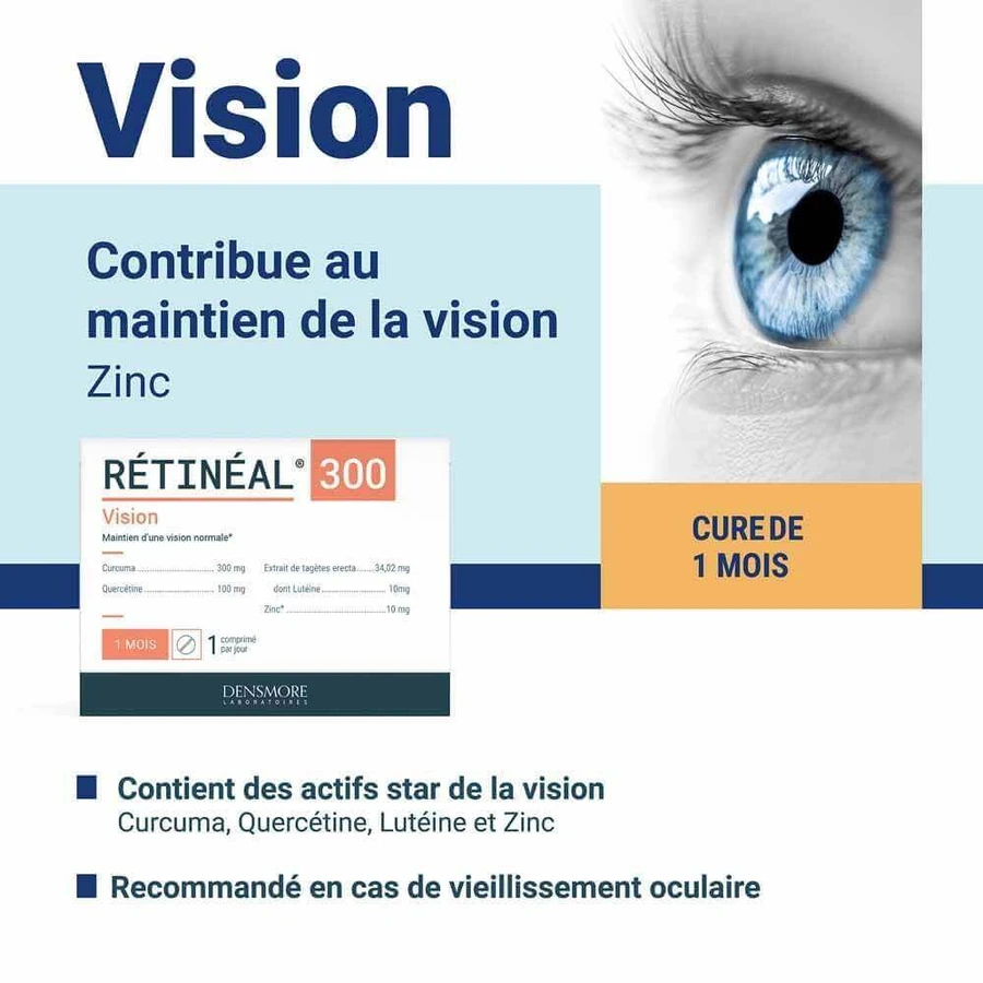 Densmore Retinal Ophthalmology Maintien de la Vision 30 таблеток: цены и характеристики