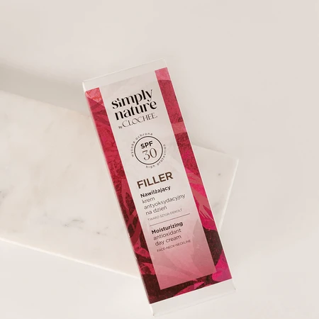 Clochee Simply Nature Filler, зволожуючий антиоксидантний денний крем, SPF 30, 50 мл: ціни та характеристики