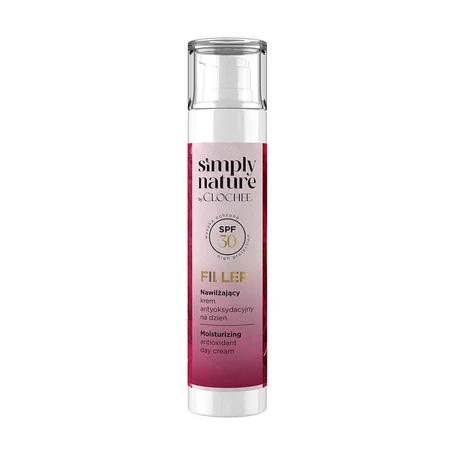 Clochee Simply Nature Filler, зволожуючий антиоксидантний денний крем, SPF 30, 50 мл: ціни та характеристики