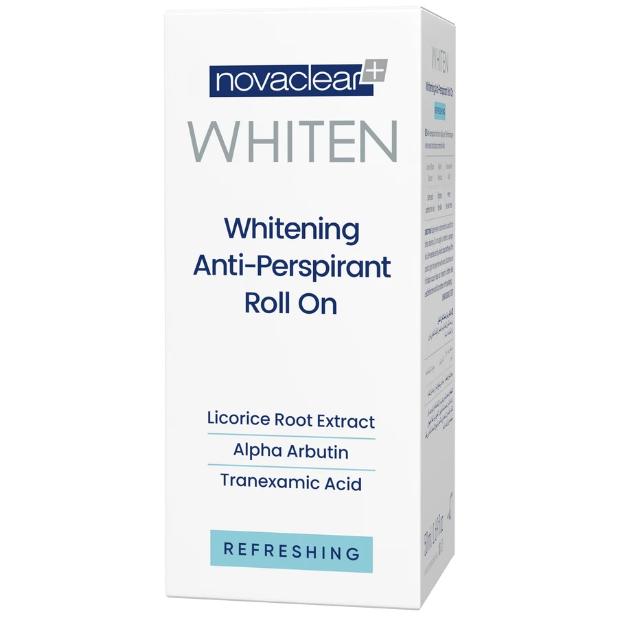Novaclear Whiten Whitening Refreshing, освежающий антиперспирант-спрей в рулоне, 50 мл: цены и характеристики