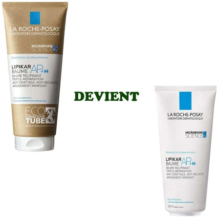 La Roche-Posay Lipikar Потрійна дія відновлюючий бальзам Екологічний тюбик Схильна до екземи атопічна шкіра 200 мл: ціни та характеристики