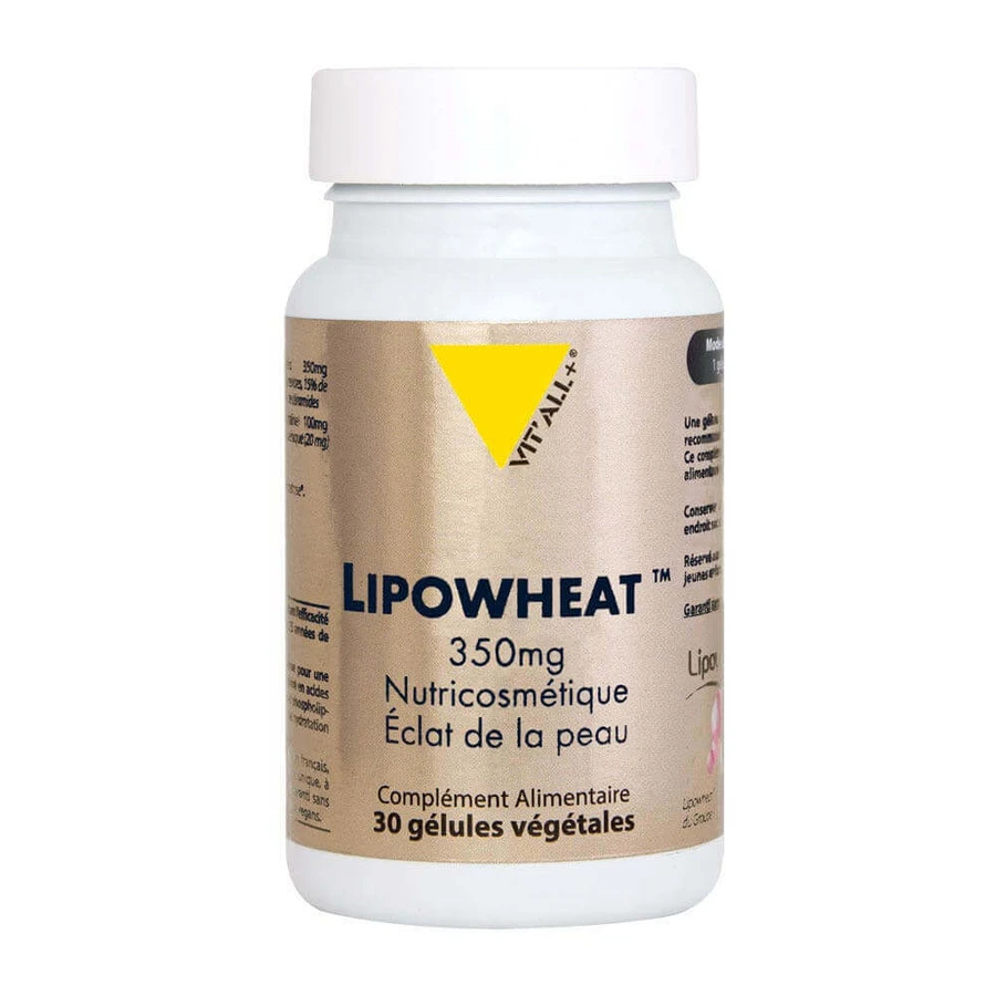 Vit'All+ Lipowheat™ 350 мг 30 вегетарианских капсул: цены и характеристики