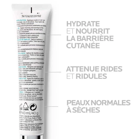 La Roche-Posay Hyalu B5 Крем проти зморшок, відновлюючий, поновлюючий 40 мл: ціни та характеристики