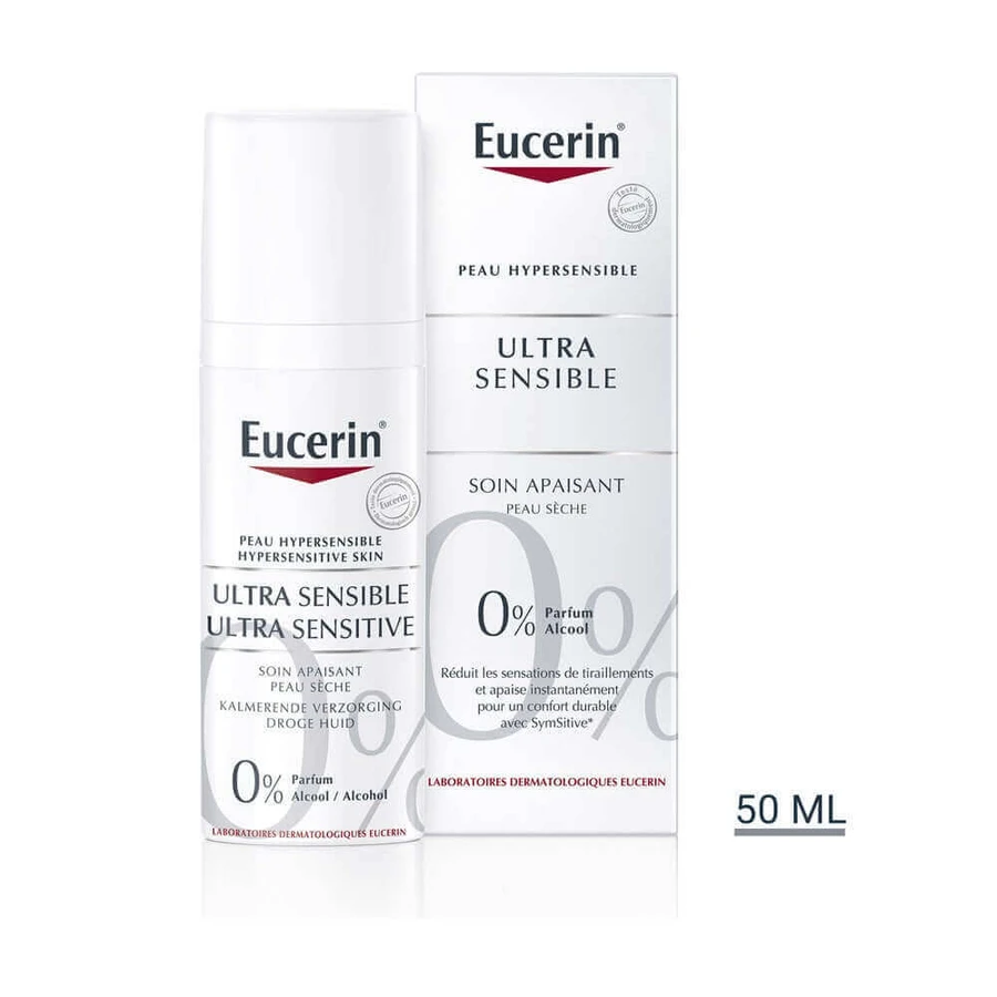 Eucerin Ультрачутливий заспокійливий догляд для сухої шкіри 50 мл: ціни та характеристики