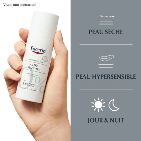 Eucerin Ультрачутливий заспокійливий догляд для сухої шкіри 50 мл: ціни та характеристики