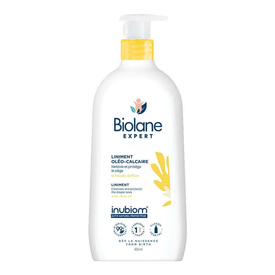 Biolane Expert Жирний лінімент для новонароджених очищає та захищає чутливу шкіру 450мл: ціни та характеристики