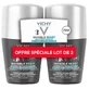 Дезодорант-антиперспирант Vichy Homme Déodorant Invisible Resist Dermo-Détranspirant 72H Roll-On, 2х50 мл 
