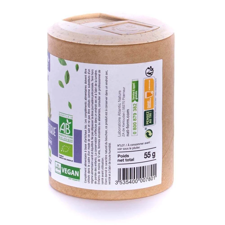 Nat&Form ARTICHAUT ORGANIC 200 капсул: цены и характеристики