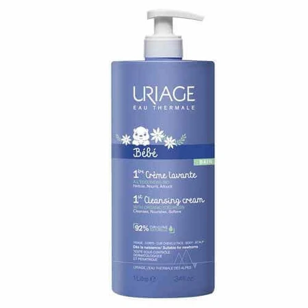 Uriage Baby 1st Cleansing Cream For Face, Body And Scalp Uriage Bebe 1l: цены и характеристики