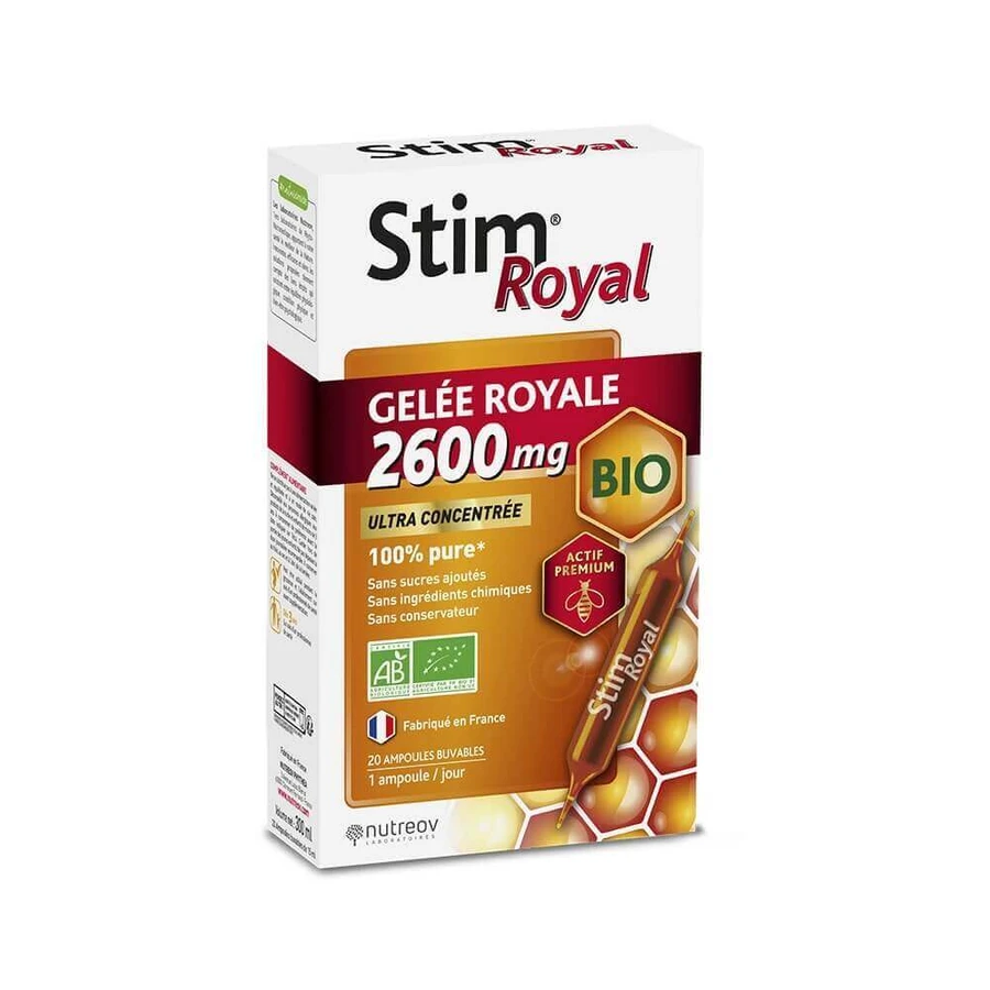 Nutreov Stim Royal Органическое королевское желе 2600 мг 20 ампул: цены и характеристики