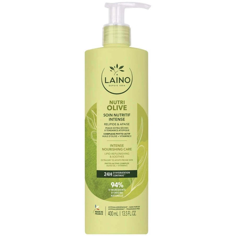 Laino Nutri Olive Інтенсивний живильний догляд для дуже сухої шкіри зі схильністю до атопії 400 мл: ціни та характеристики