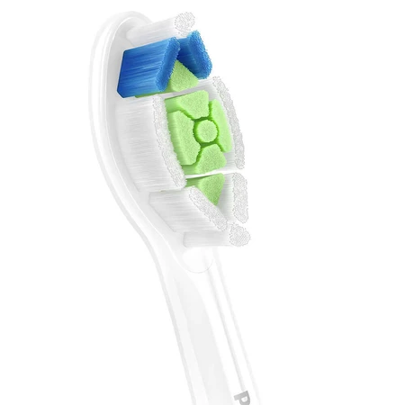 Philips, змінні насадки для звукової зубної щітки Sonicare W2 Optimal White, білі, 2 шт.: ціни та характеристики