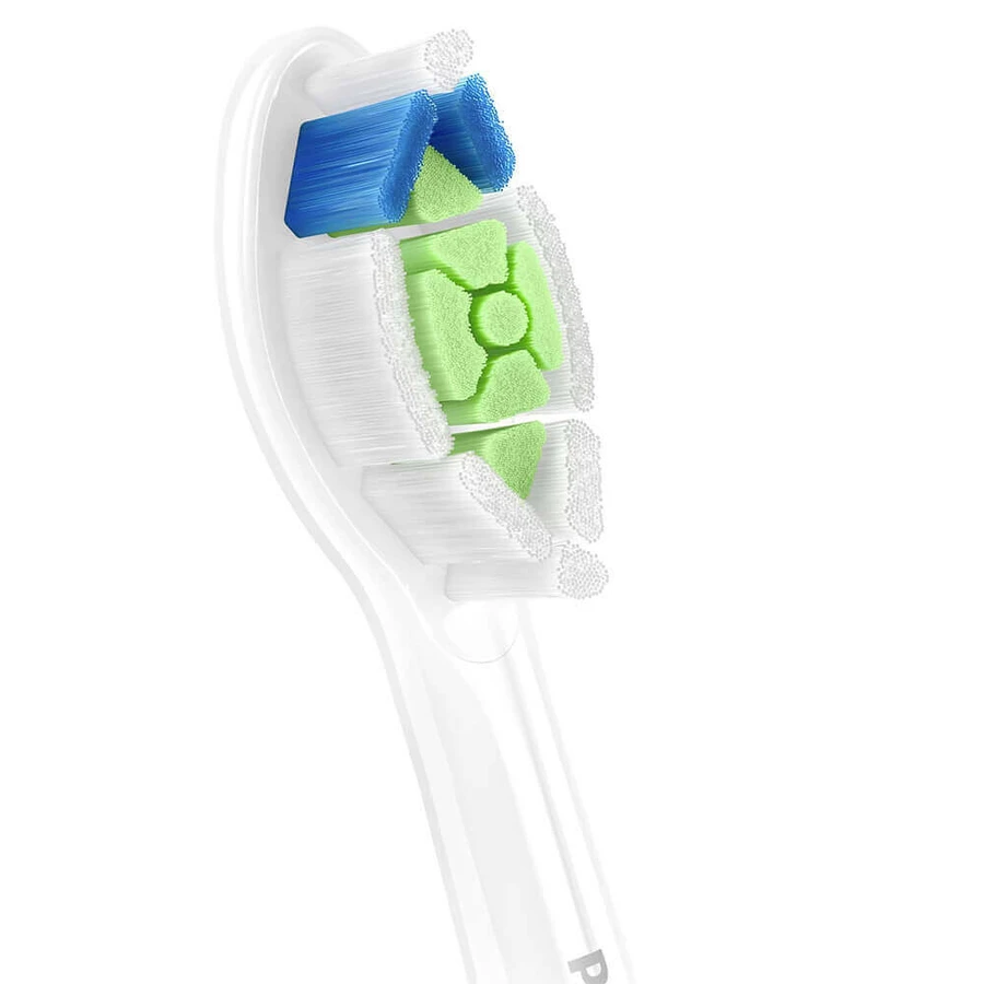 Philips, змінні насадки для звукової зубної щітки Sonicare W2 Optimal White, білі, 2 шт.: ціни та характеристики